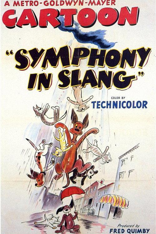 Symphony in Slang 1951 official movie poster