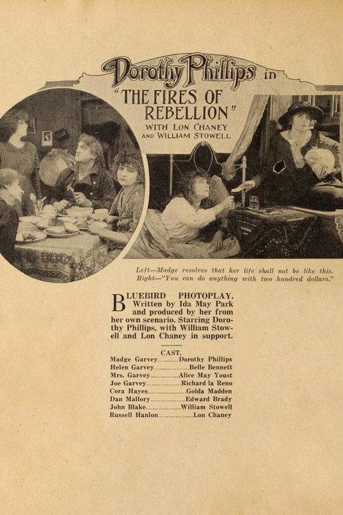 Fires of Rebellion 1917 official movie poster