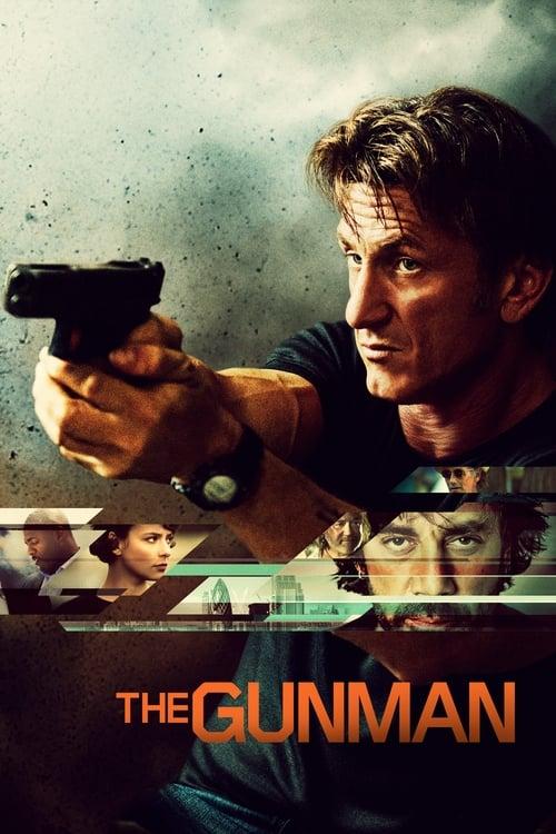 The Gunman 2015 official movie poster