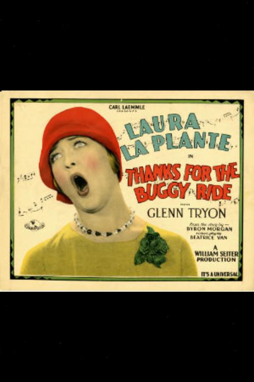 Thanks for the Buggy Ride 1928 official movie poster