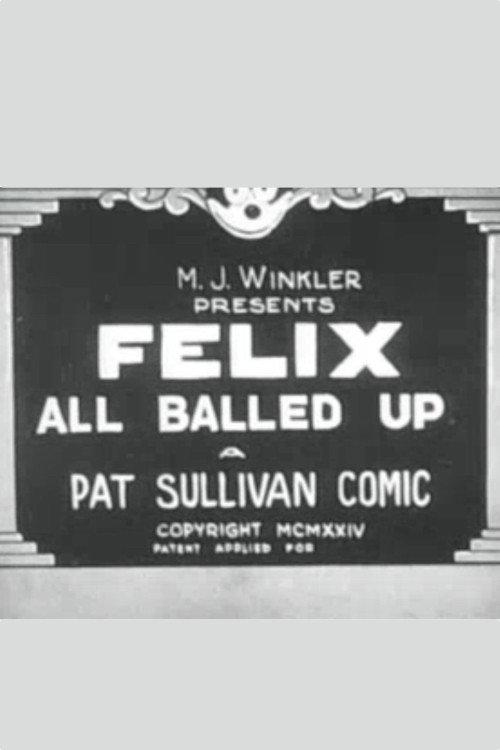 Felix All Balled Up 1924 official movie poster