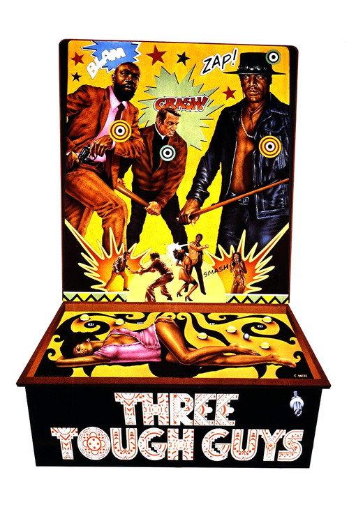 Three Tough Guys 1974 official movie poster