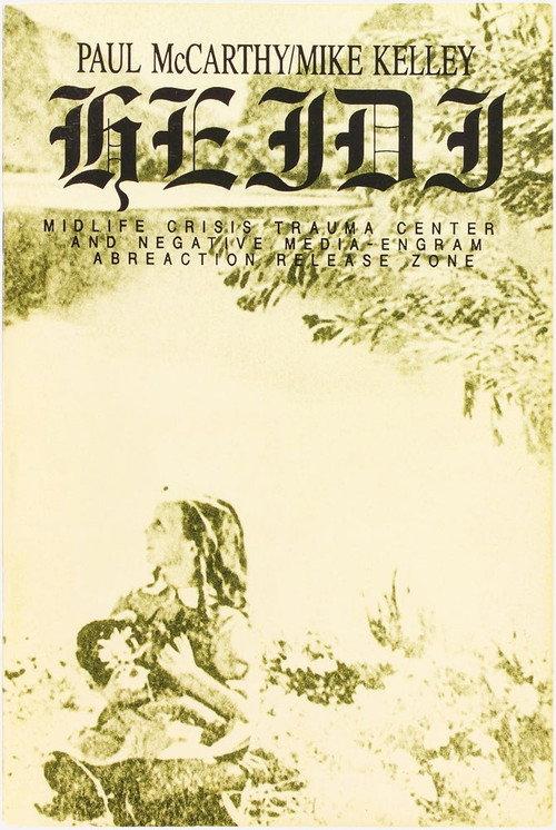 Heidi: Midlife Crisis Trauma Center and Negative Media-Engram Abreaction Release Zone 1992 official movie poster