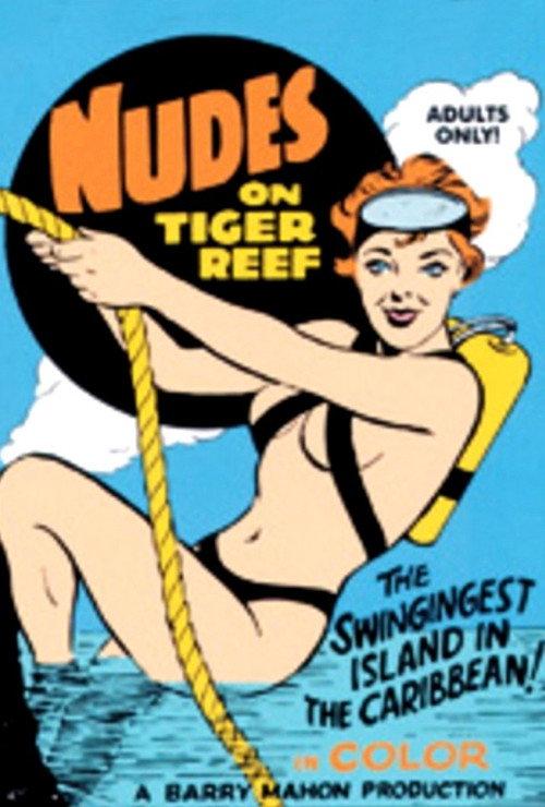 Nudes on Tiger Reef 1964 official movie poster