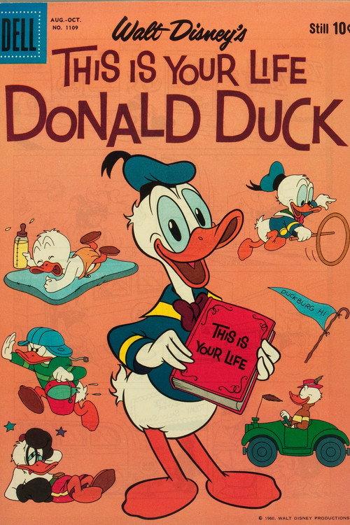 This Is Your Life Donald Duck 1960 official movie poster
