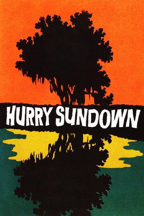 Hurry Sundown 1967 official movie poster