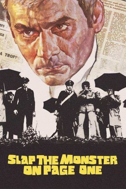 Slap the Monster on Page One 1972 official movie poster