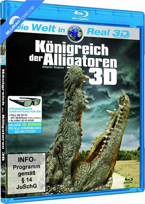 Alligator Kingdom 3D 2011 official movie poster