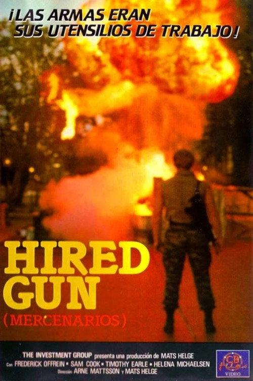 The Hired Gun 1989 official movie poster