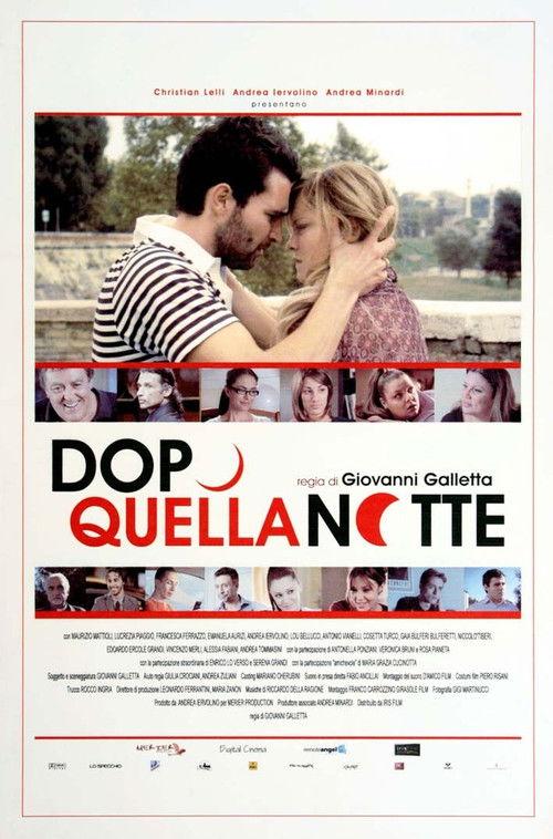 Dopo quella notte 2010 official movie poster