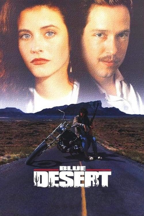 Blue Desert 1991 official movie poster