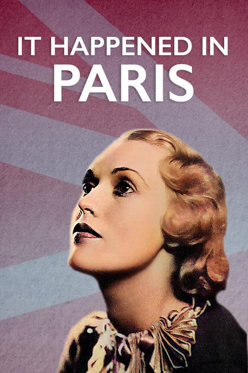 It Happened in Paris 1935 official movie poster