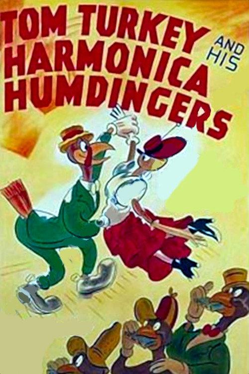 Tom Turkey and His Harmonica Humdingers 1940 official movie poster