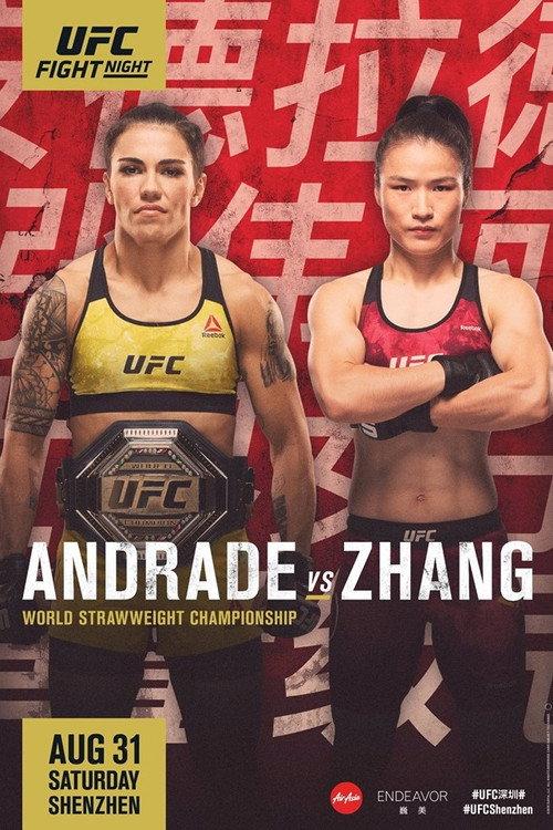 UFC Fight Night 157: Andrade vs. Zhang 2019 official movie poster