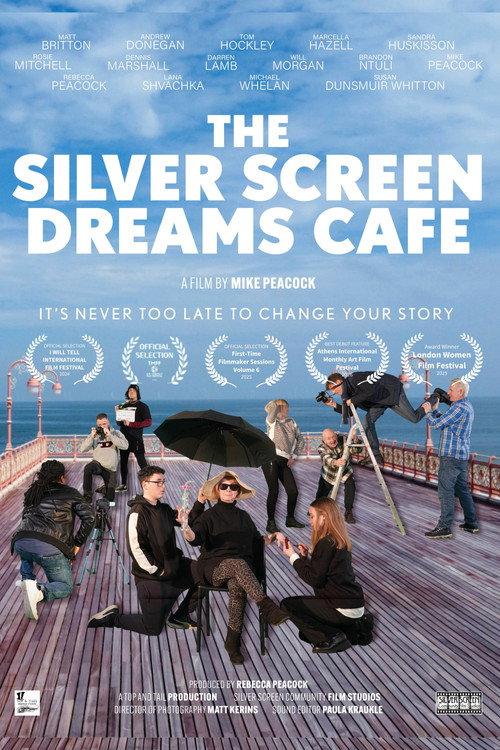 The Silver Screen Dreams Cafe 2024 official movie poster