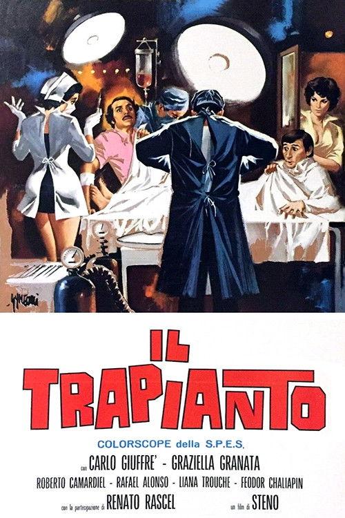 Transplant 1970 official movie poster