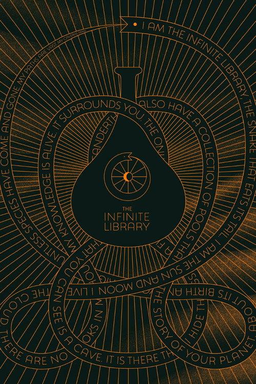 The Infinite Library 2022 official movie poster