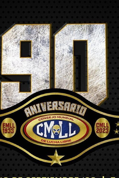CMLL 90 Aniversario 2023 official movie poster