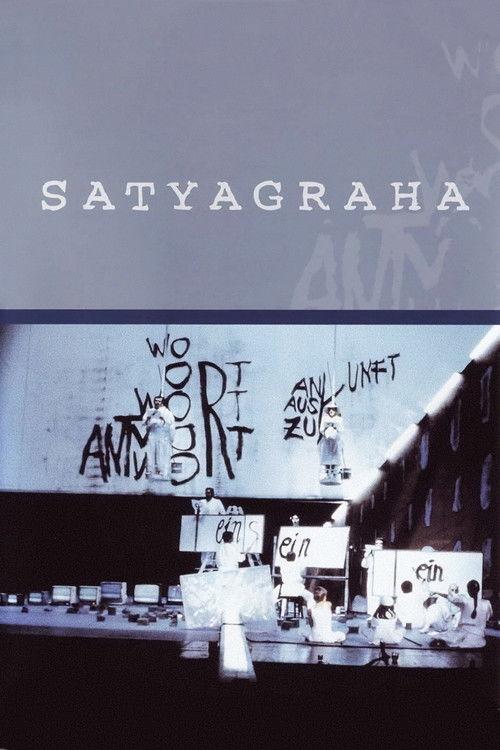 Philip Glass: Satyagraha 1983 official movie poster