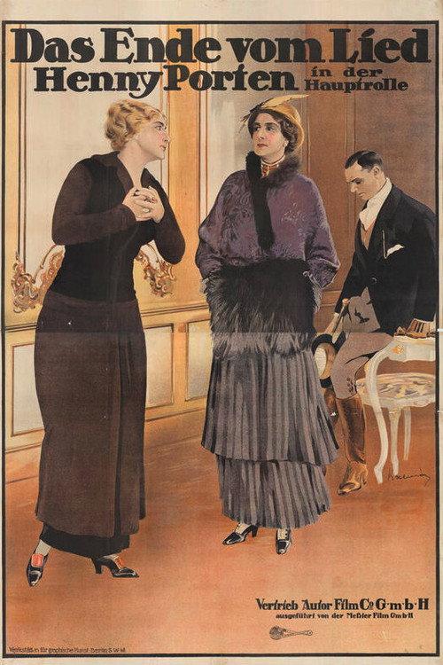 Das Ende vom Liede 1915 official movie poster