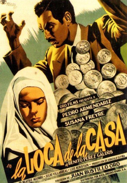 La loca de la casa 1950 official movie poster