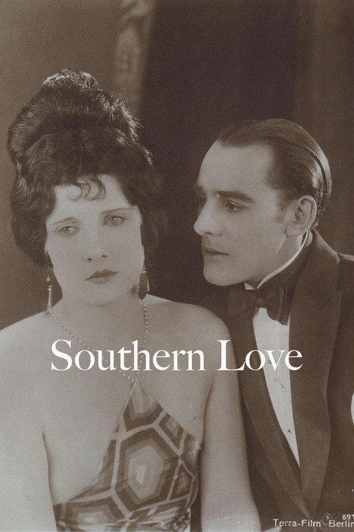 Southern Love 1924 official movie poster