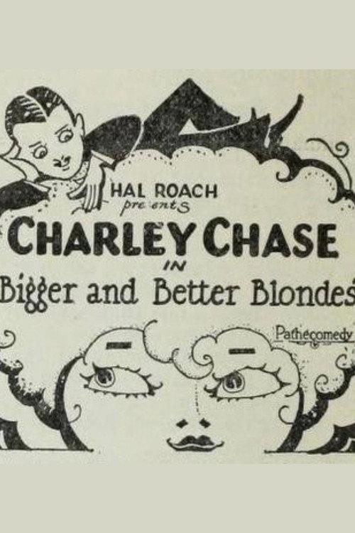 Bigger and Better Blondes 1927 official movie poster
