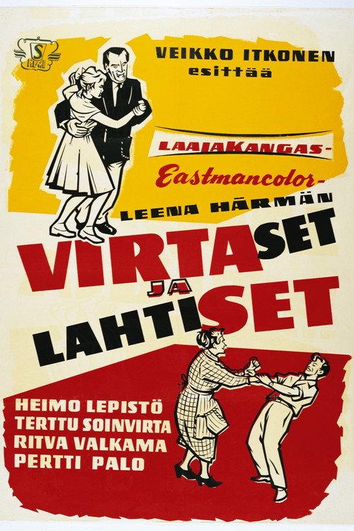 Virtaset ja Lahtiset 1959 official movie poster