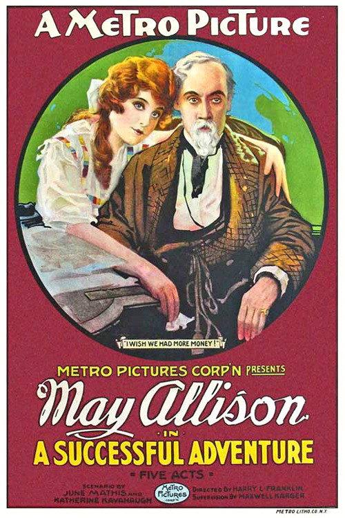 A Successful Adventure 1918 official movie poster