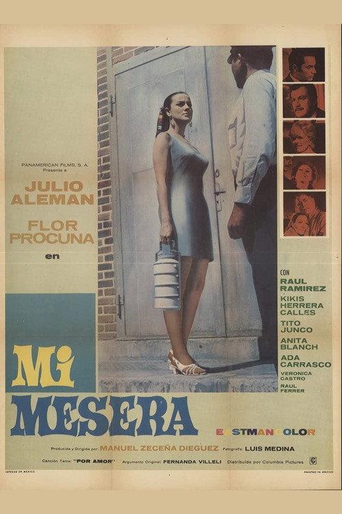 Mi mesera 1973 official movie poster