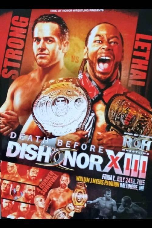 ROH: Death Before Dishonor XIII 2015 official movie poster