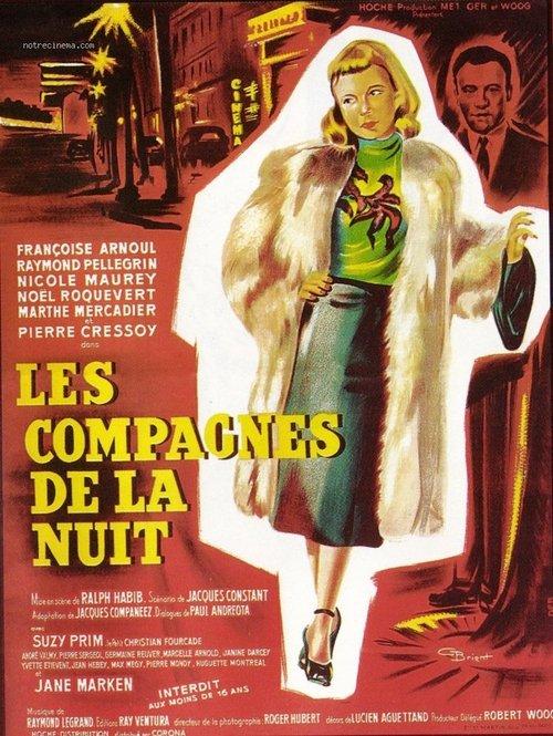 Companions of the Night 1953 official movie poster