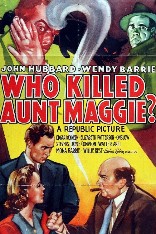 Who Killed Aunt Maggie? 1940 official movie poster