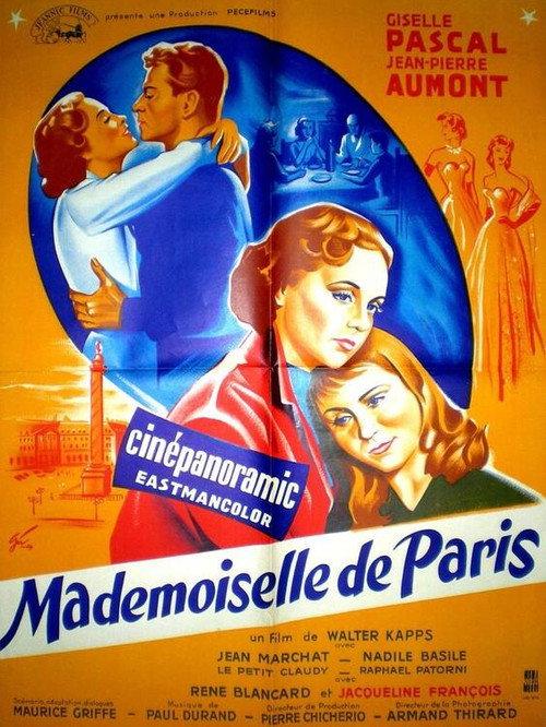 Mademoiselle from Paris 1955 official movie poster