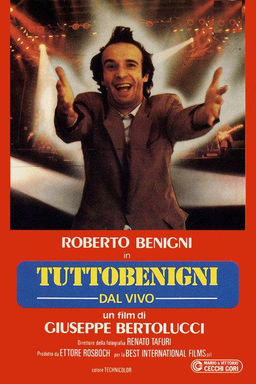Roberto Benigni: TuttoBenigni 1983 official movie poster