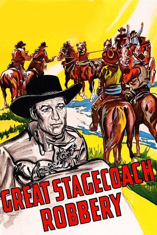 Great Stagecoach Robbery 1945 official movie poster