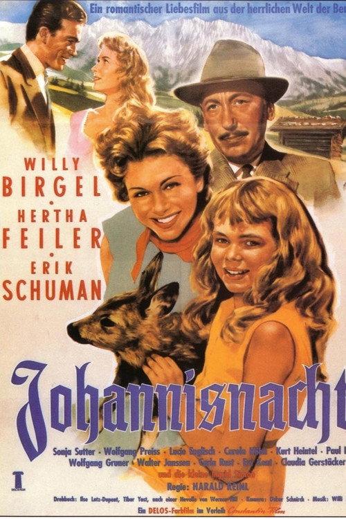 Johannisnacht 1956 official movie poster
