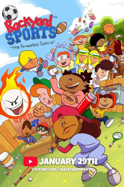 Backyard Sports: The Animated Special 2026 official movie poster