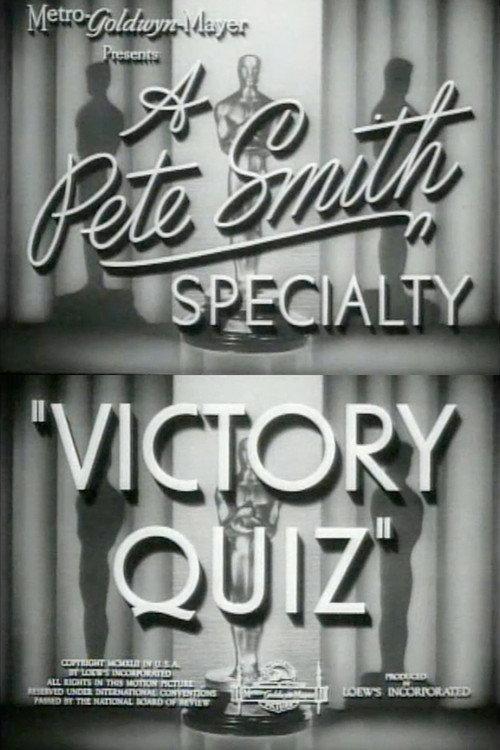 Victory Quiz 1942 official movie poster