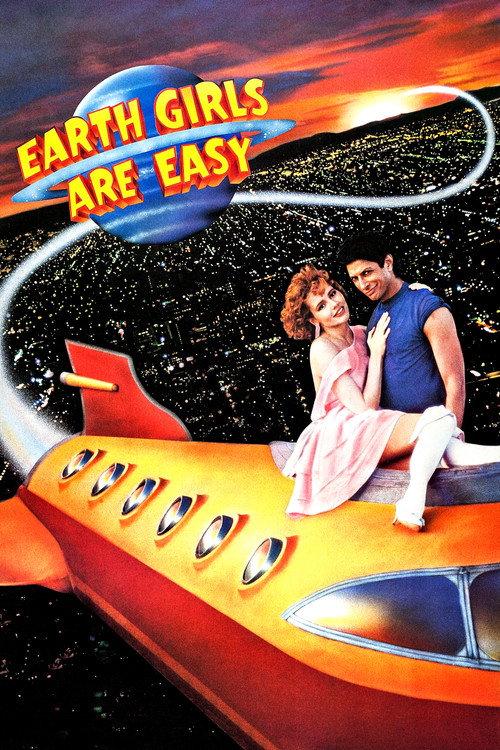 Earth Girls Are Easy 1988 official movie poster
