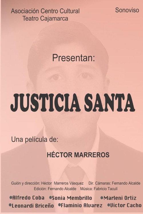 Justicia santa 2003 official movie poster