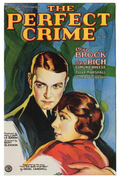 The Perfect Crime 1928 official movie poster