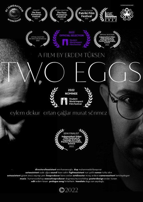 Two Eggs 2022 official movie poster