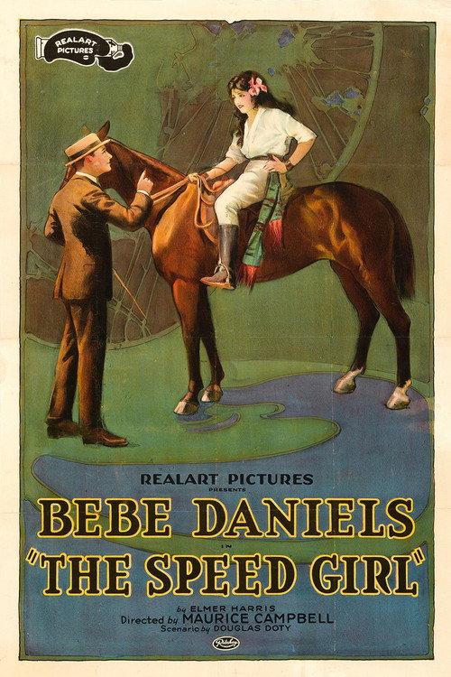 The Speed Girl 1921 official movie poster