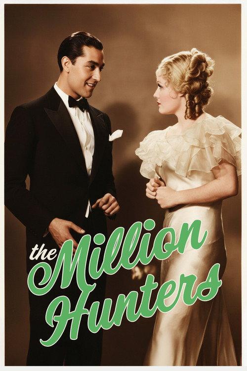 The Million Hunters 1934 official movie poster
