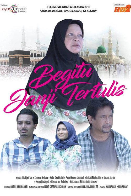 Begitu Janji Tertulis 2021 official movie poster