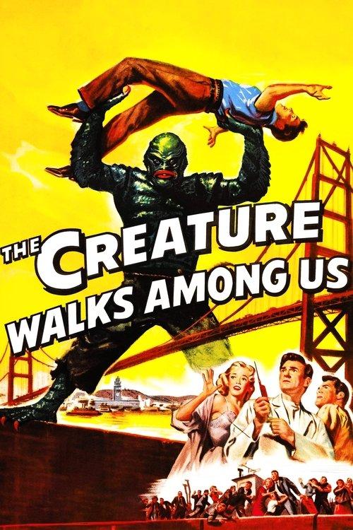 The Creature Walks Among Us 1956 official movie poster
