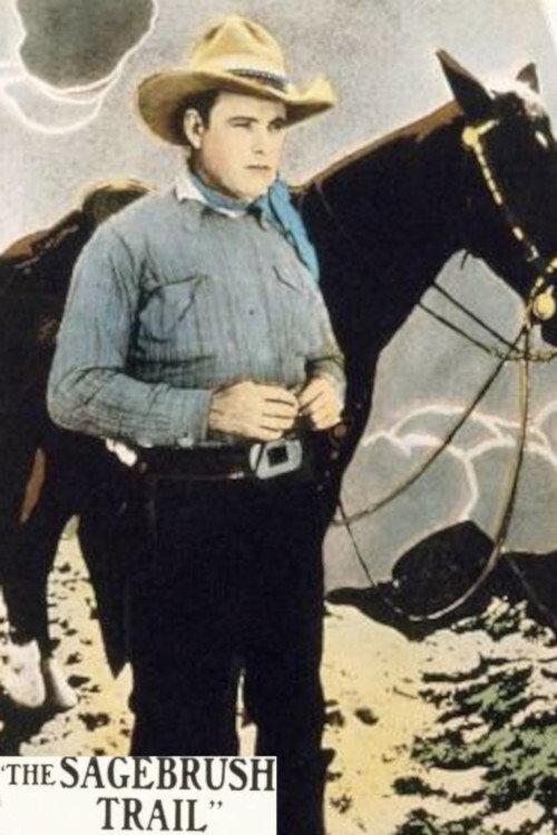 The Sagebrush Trail 1922 official movie poster