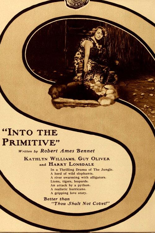 Into the Primitive 1916 official movie poster