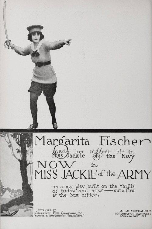 Miss Jackie of the Army 1917 official movie poster